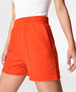 Sweaty Betty After Class Kurze Hose Damen Rot | JPNBA8362