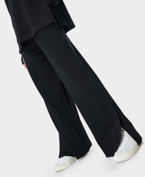 Sweaty Betty After Class Weite Leg Hose Damen Schwarz | FAJOY6580