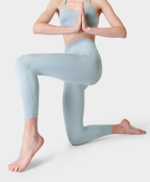 Sweaty Betty All Day 7/8 Leggings Damen Blau | LJEKH7640