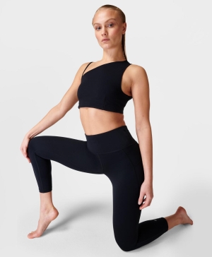 Sweaty Betty All Day 7/8 Leggings Damen Schwarz | WNRKO9154