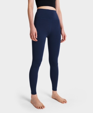 Sweaty Betty All Day Leggings Damen Navy Blau | RMSVX5382