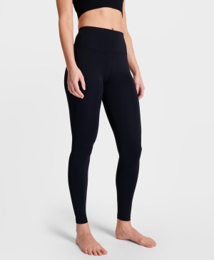 Sweaty Betty All Day Leggings Damen Schwarz | VJDAG9578