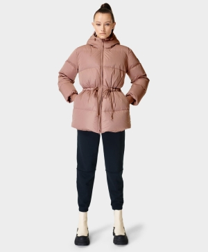 Sweaty Betty Alto Puffa Jacke Damen Rosa | PYJBD0462