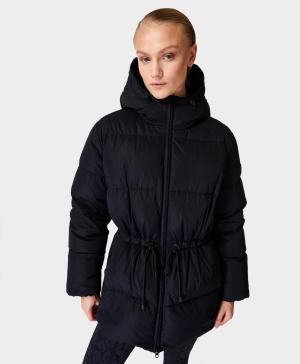 Sweaty Betty Alto Puffa Jacke Damen Schwarz | QYKZA3960