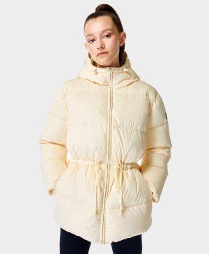 Sweaty Betty Alto Puffa Jacke Damen Weiß | IRNET7658