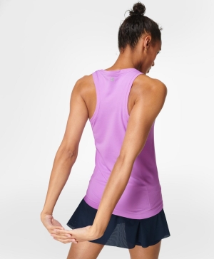 Sweaty Betty Athlete Seamless Workout Muskelshirt Damen Lila | SZDKP9670