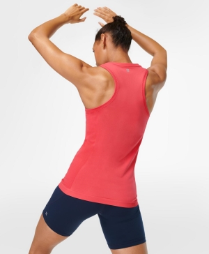 Sweaty Betty Athlete Seamless Workout Muskelshirt Damen Rosa | WZLRN4296