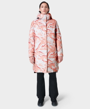 Sweaty Betty Climate 3 in 1 Ski Jacke Damen Rosa | XJNLO6901