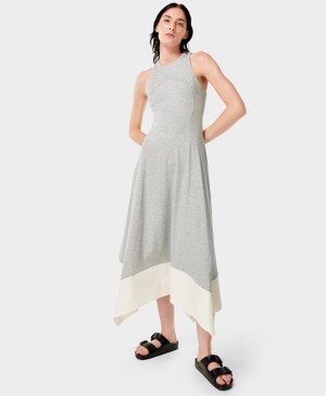 Sweaty Betty Drift Racer Kleider Damen Hellgrau | DPTXH8617