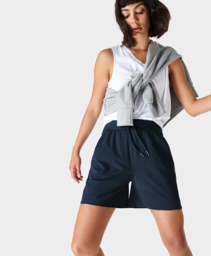 Sweaty Betty Explorer 5.5" Kurzes Kurze Hose Damen Navy Blau | HDEXC3907