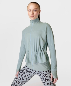 Sweaty Betty Fast Lane Lauf Jacke Damen Blau | XPRFN5487