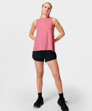 Sweaty Betty Focus Sport Muskelshirt Damen Rosa | GWHXS0648
