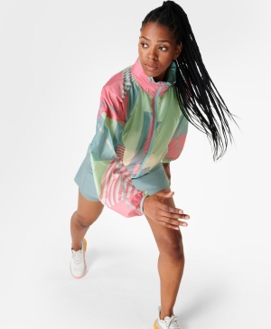 Sweaty Betty Pack Away Jacke Damen Rosa | FUASH5608