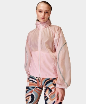 Sweaty Betty Pack Away Jacke Damen Rosa | MTOAI0426