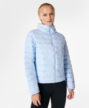 Sweaty Betty Pathfinder Packable Jacke Damen Türkis Blau | BDPEK2901
