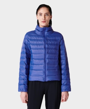 Sweaty Betty Pathfinder Packable Jacke Damen Blau | ORADK4063