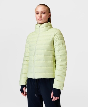 Sweaty Betty Pathfinder Packable Jacke Damen Grün | PYQND8950