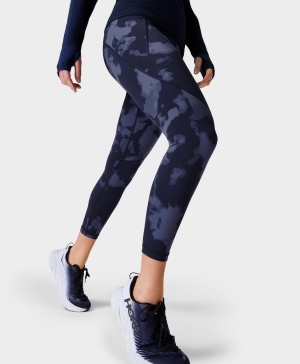 Sweaty Betty Power 7/8 Workout Leggings Damen Blau | GQKPN2943