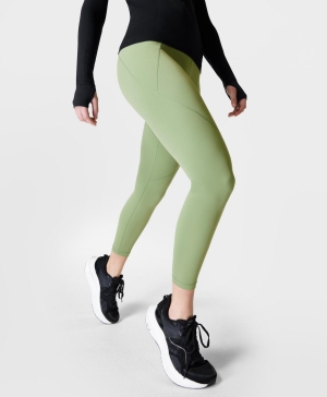Sweaty Betty Power 7/8 Workout Leggings Damen Grau Grün | OTIHA4390