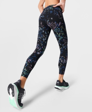 Sweaty Betty Power 7/8 Workout Leggings Damen Schwarz | UGXRB1043