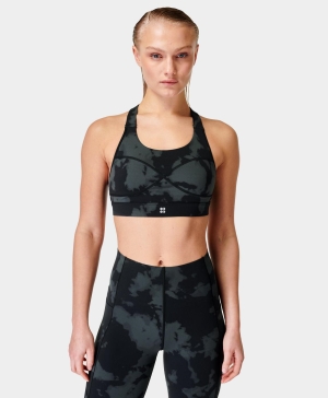 Sweaty Betty Power Medium Support Sports BHs Damen Schwarz | UPZYX3984
