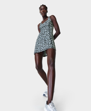 Sweaty Betty Power Workout Kleider Damen Blau | XLEDM1549