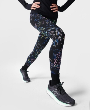 Sweaty Betty Power Workout Leggings Damen Schwarz | IYEQC0953