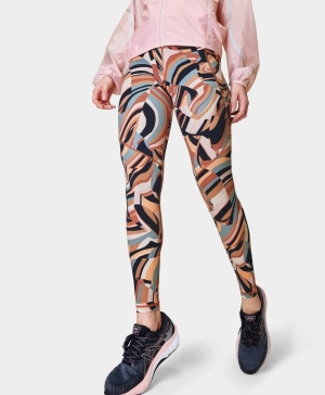 Sweaty Betty Power Workout Leggings Damen Rosa | OXFEG4705