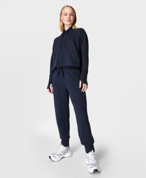Sweaty Betty Revive Cuffed Jogger Hose Damen Navy Blau | WDMIF3841
