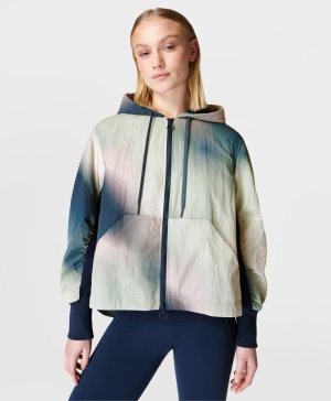 Sweaty Betty Riley Zip Up Sweatshirt Damen Grün | ZYWTX9825