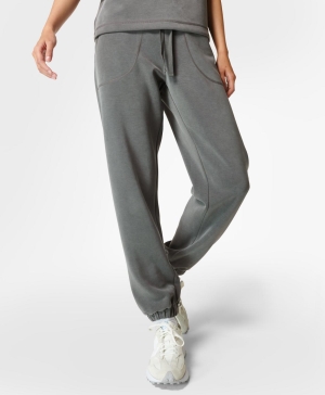 Sweaty Betty Sand Wash Cuffed Hose Damen Grau | CLXBD8702