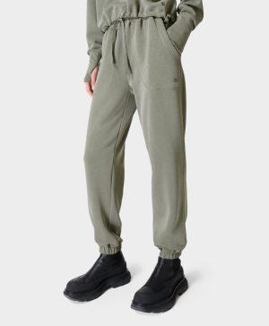 Sweaty Betty Sand Wash Cuffed Hose Damen Grau Grün | QFYVZ6017