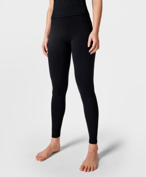 Sweaty Betty Super Soft Yoga Leggings Damen Schwarz | LVNTH9617