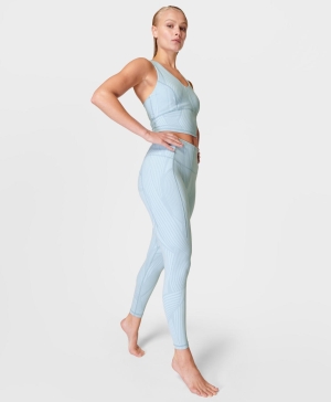 Sweaty Betty Super Soft Yoga Leggings Damen Blau | PCIFG5643