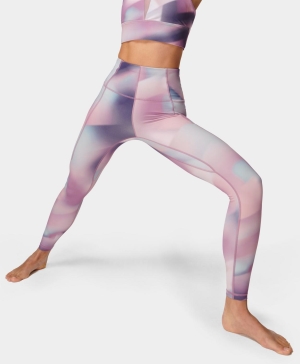 Sweaty Betty Super Soft Yoga Leggings Damen Rosa | XMZJG9084