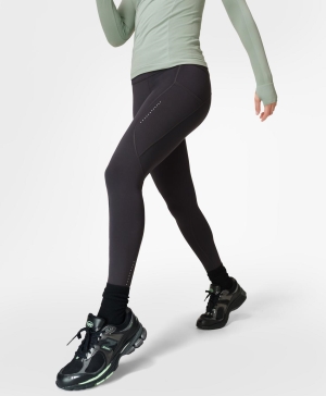 Sweaty Betty Therma Boost 7/8 Lauf Leggings Damen Dunkelgrau | PEWKX2195