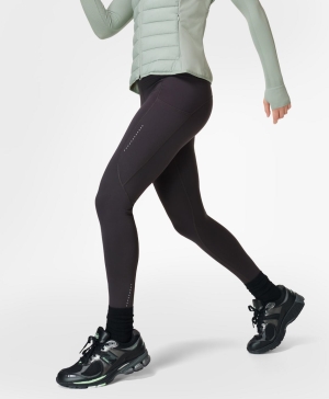 Sweaty Betty Therma Boost Lauf Leggings Damen Dunkelgrau | DJLGY1640