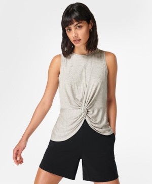 Sweaty Betty Tori Muskelshirt Damen Grau | ADMLS9820
