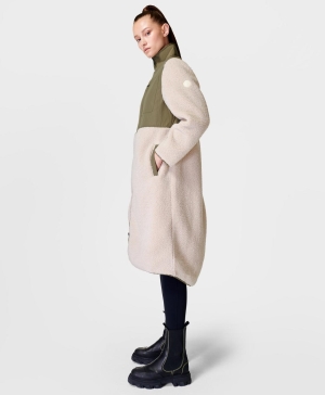 Sweaty Betty Urban Sherpa Mäntel Damen Tiefesgrün | GIEAT1390